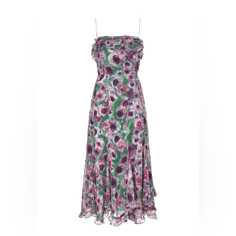 Slate & Willow Strapless Floral Midi Dress, 4 - Picture 5 of 17